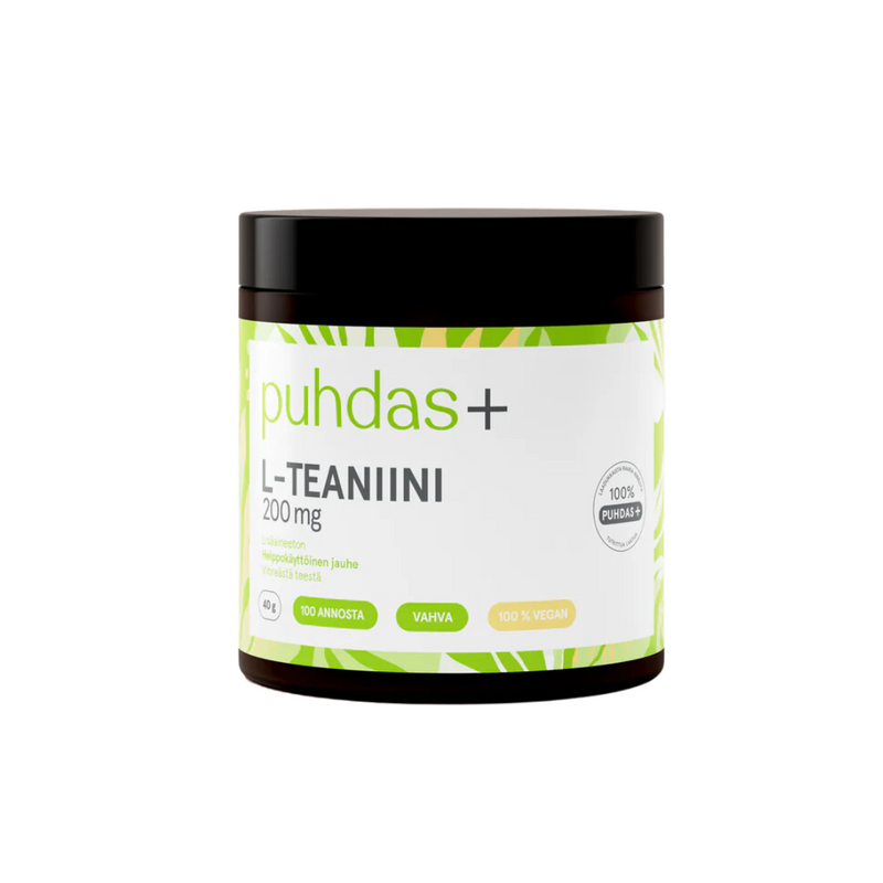 L-Teaniini, 40 g-L-Teaniini-Puhdas+-Aminopörssi