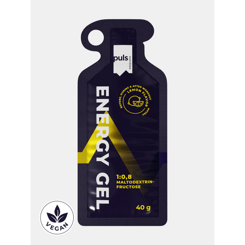 Energy Gel, 40g-Energiageeli-PULS-Lemon-Aminopörssi