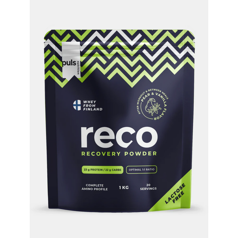 Reco Recovery Powder, 1000g-Palautusjuoma-PULS-Pear-Vanilla-Aminopörssi