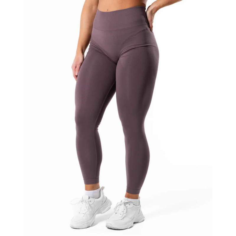 Prime Scrunch Tights, Dusty Purple-Naisten trikoot ja leggingsit-Relode-XS-Aminopörssi