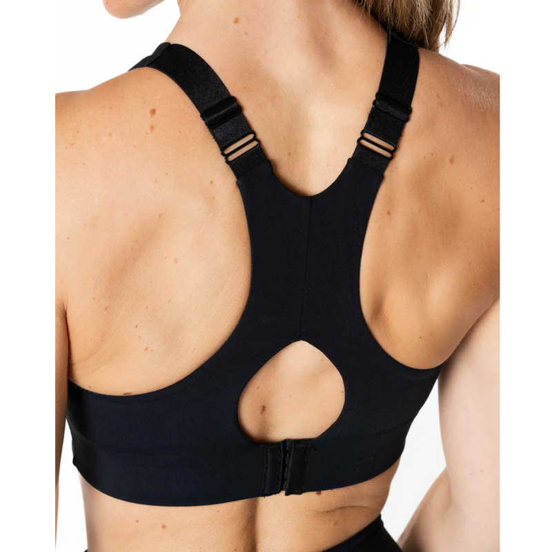 Clean High Support Sports Bra, Black-Naisten urheiluliivit-Relode-XS-Aminopörssi