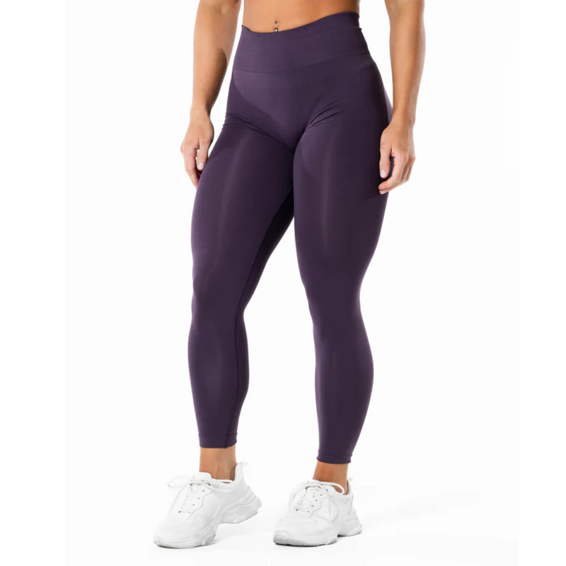 Prime Scrunch Tights, Plum-Naisten trikoot ja leggingsit-Relode-XS-Aminopörssi