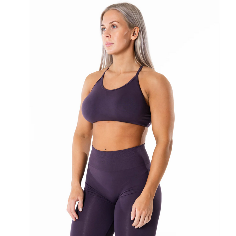 Prime Seamless Top Plum-Naisten urheiluliivit-Relode-XS-Aminopörssi