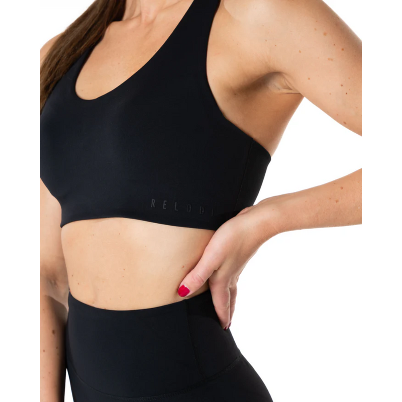 Clean High Support Sports Bra, Black-Naisten urheiluliivit-Relode-XS-Aminopörssi