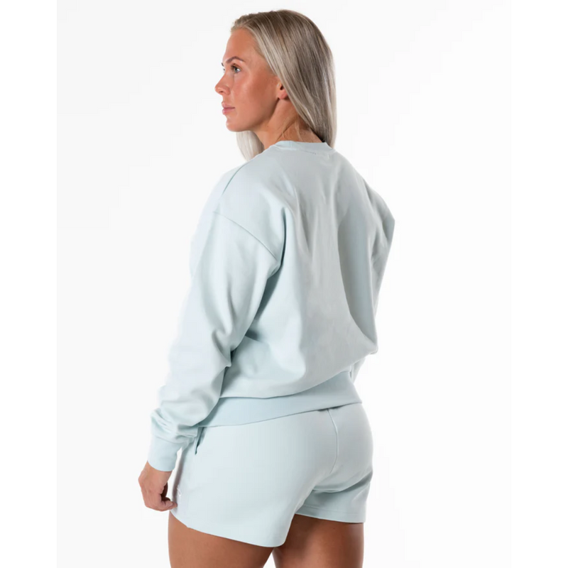 Classic Sweatshirt, light blue-Naisten pitkähihaiset ja hupparit-Relode-S-Aminopörssi