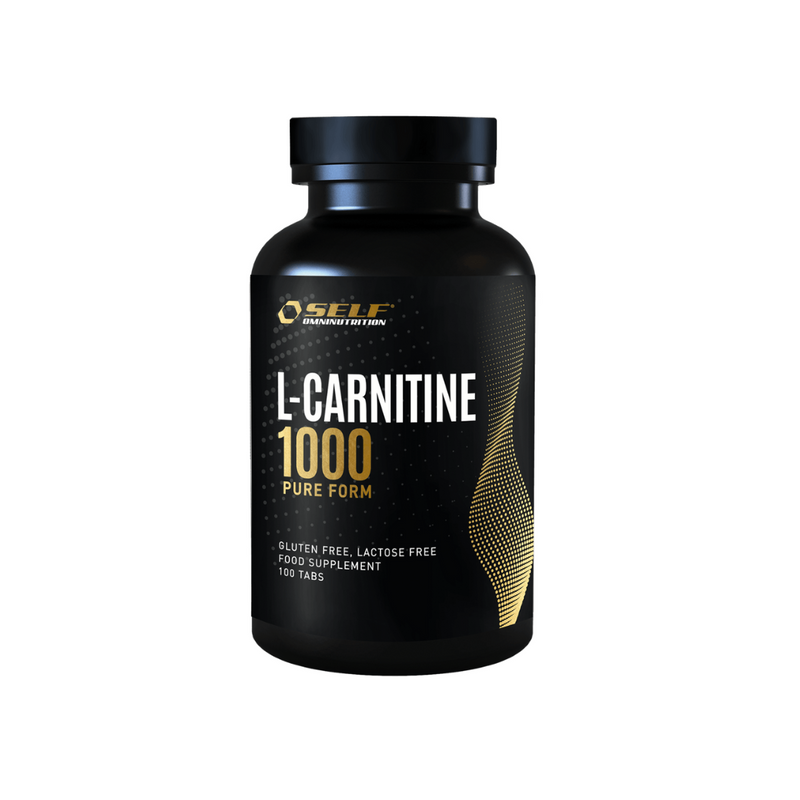 L-Carnitine 1000 PURE FORM 100 tabl.-L-Karnitiini-SELF omninutrition-Aminopörssi