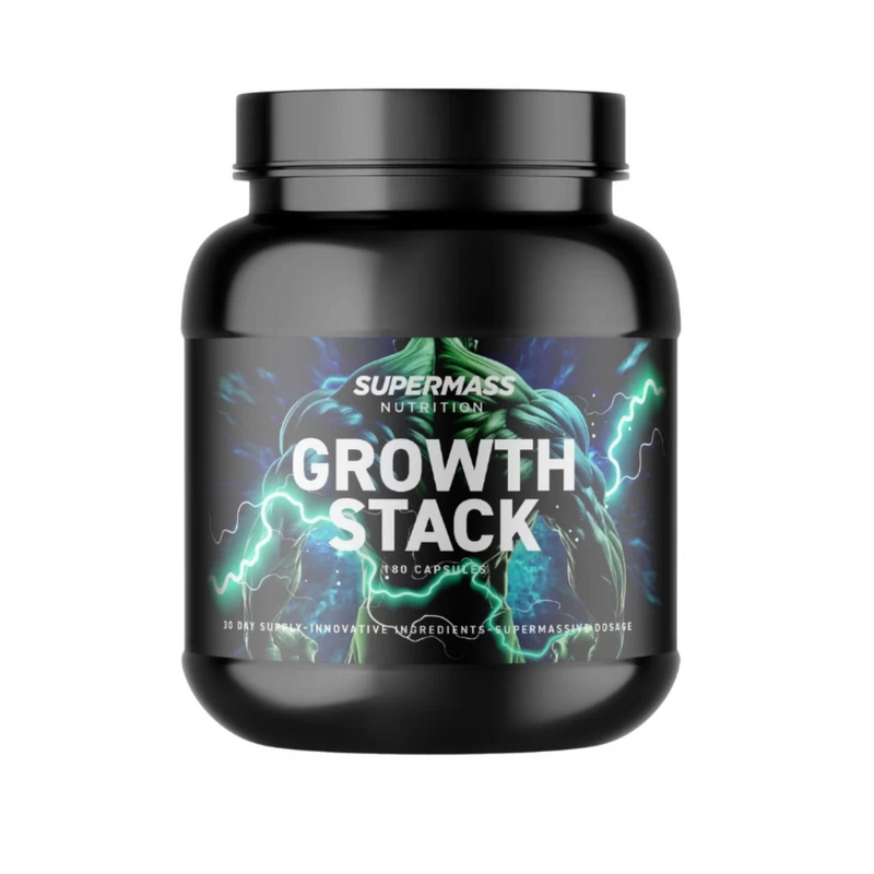 Growth Stack, 180 kaps.-Lihaskasvu-Supermass Nutrition-Aminopörssi