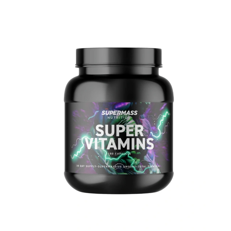 Super Vitamins, 180 kaps.-Monivitamiini-Supermass Nutrition-Aminopörssi