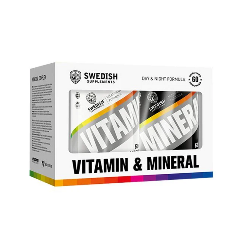 Vita-Mineral Complex, 120 kaps.-Monivitamiini-Swedish Supplements-Aminopörssi