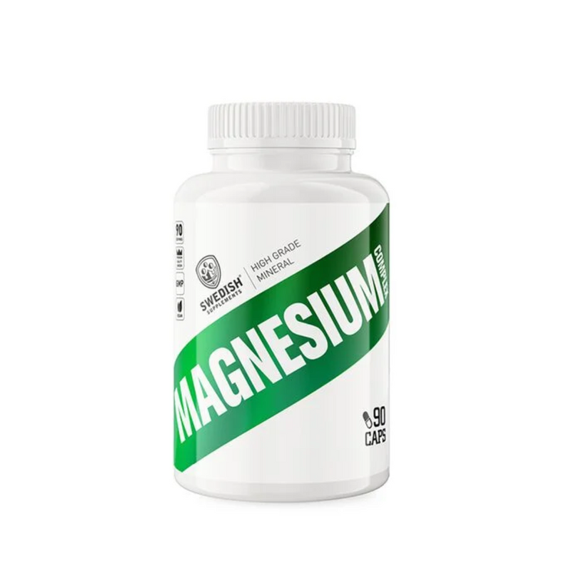 Magnesium Complex, 90 kaps.-Rauta-Swedish Supplements-Aminopörssi