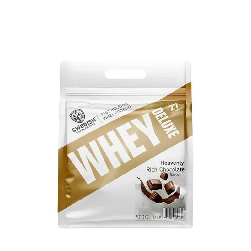 Whey Deluxe 900g - 1000 g-Heraproteiinisekoitus-Swedish Supplements-Toffee & Chocolate-Aminopörssi