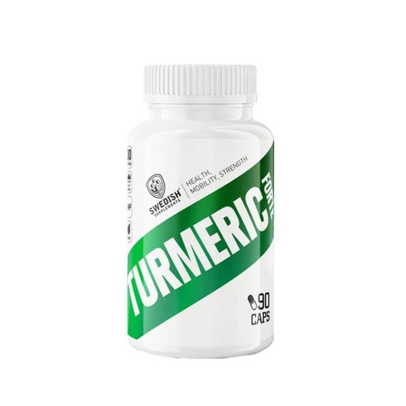 Turmeric Forte 500 mg + Piperine, 90 kaps.-Kurkumiini-Swedish Supplements-Aminopörssi