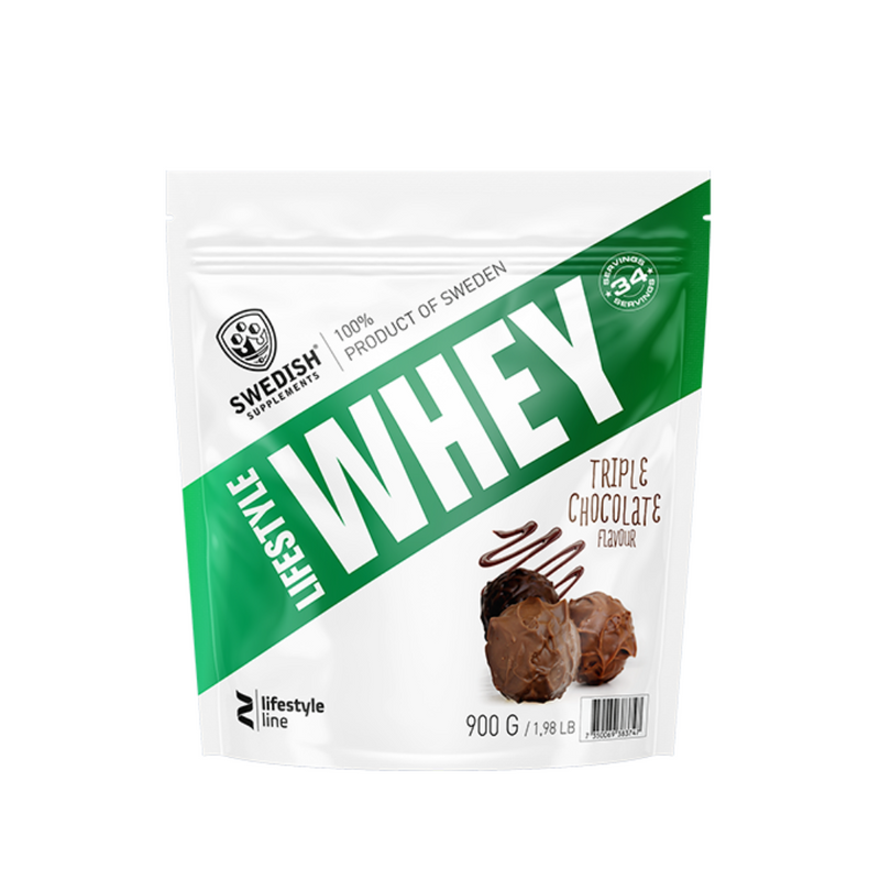 Lifestyle Whey Vanilla Ice (WPC), 900 g-Heraproteiinikonsentraatti-Swedish Supplements-Triple Chocolate-Aminopörssi