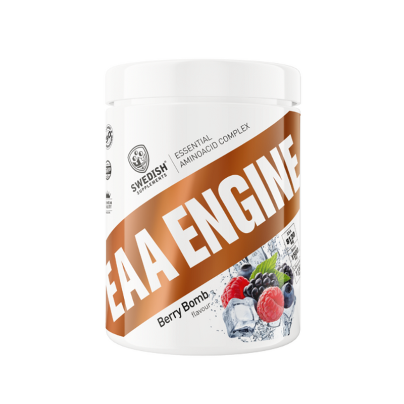 EAA Engine, 450 g-EAA-Swedish Supplements-Berry Bomb-Aminopörssi