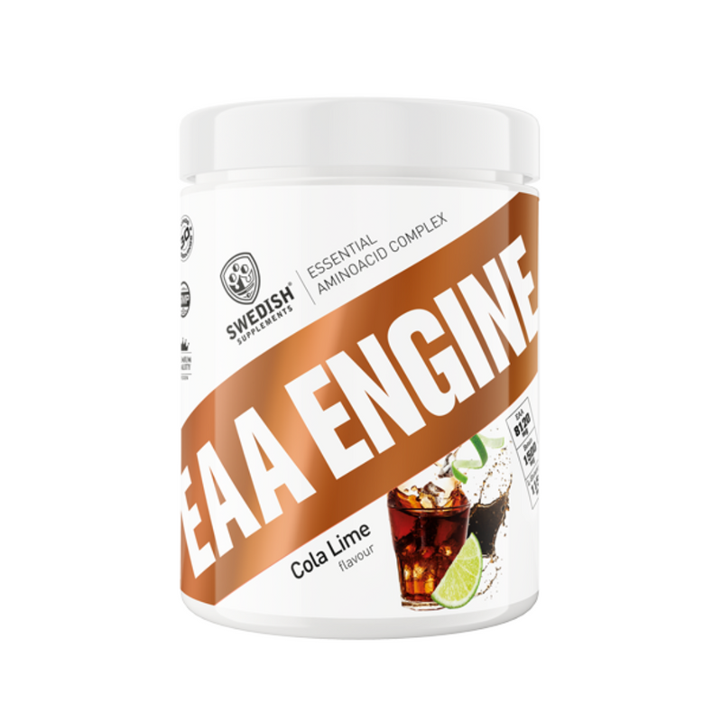 EAA Engine, 450 g-EAA-Swedish Supplements-Cola Lime-Aminopörssi