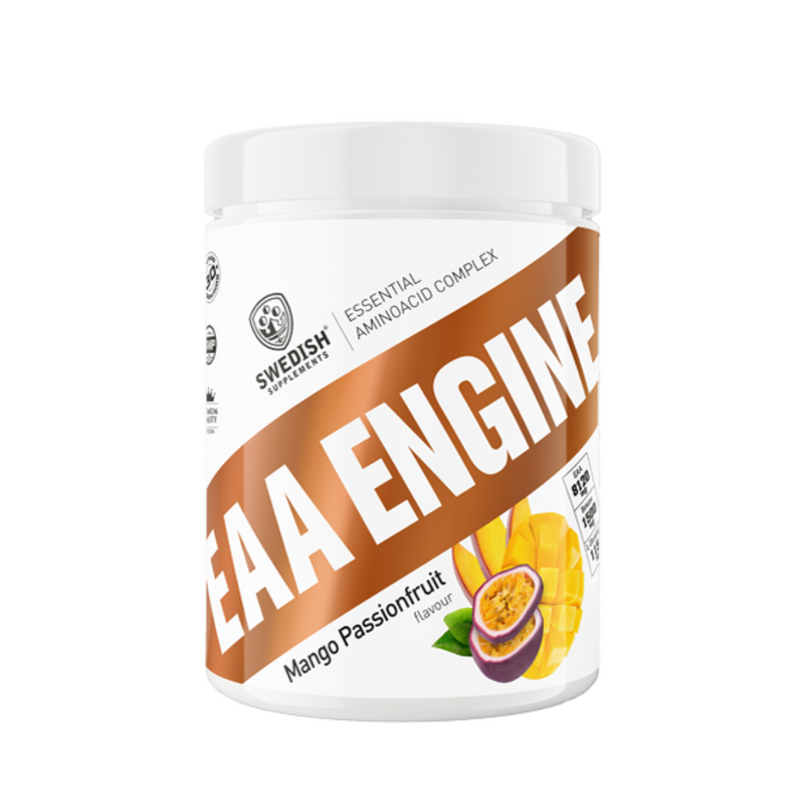 EAA Engine, 450 g-EAA-Swedish Supplements-Mango Passionfruit-Aminopörssi