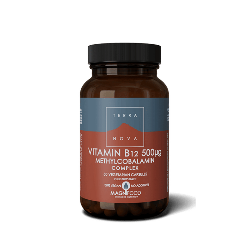 Vitamin B12, 50 kaps.-B-vitamiini-Terranova-Aminopörssi