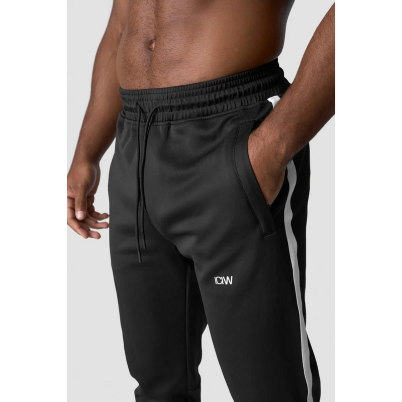 Track Pants Black Men (p)-Miesten housut-ICANIWILL-S-Aminopörssi