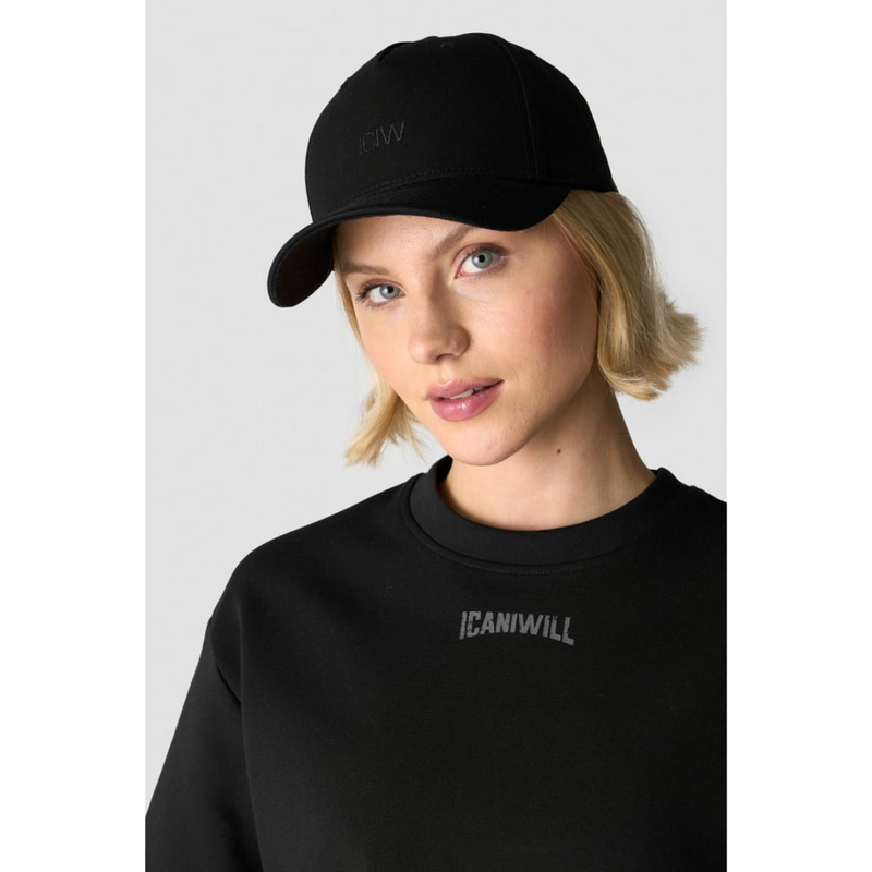 ICIW Cotton Cap Black-Hattu-ICANIWILL-Aminopörssi