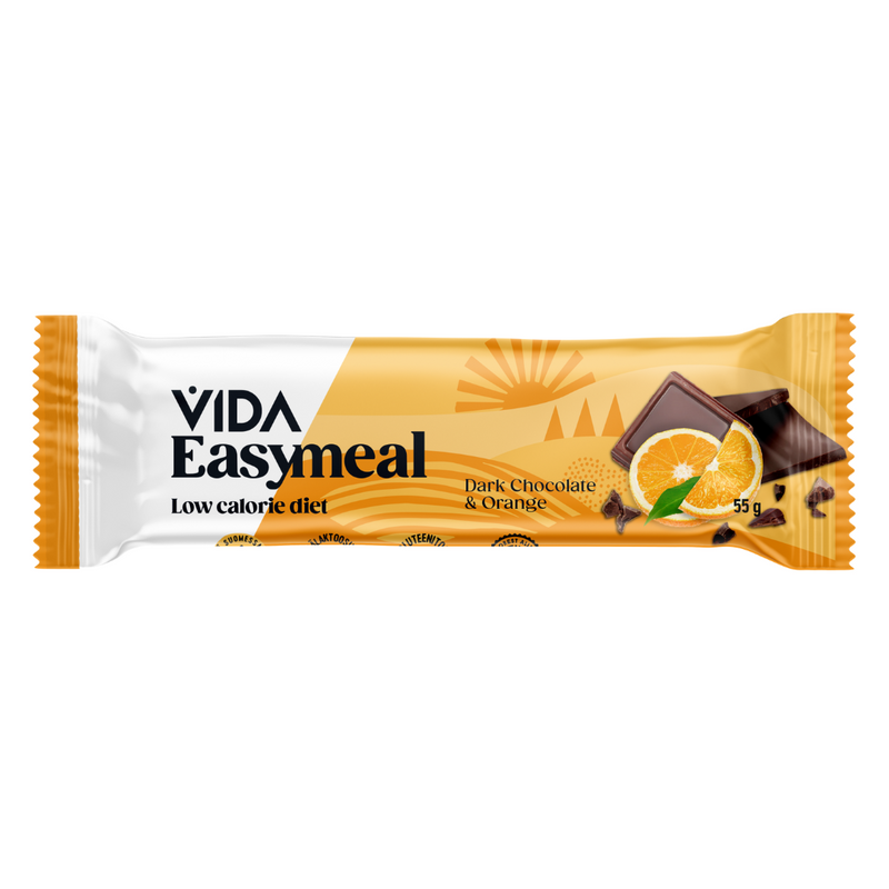 EasyMeal Ruokavalionkorvikepatukat (LCD), 12 kpl-Ateriankorvike-Vida-Dark Choco Orange-Aminopörssi