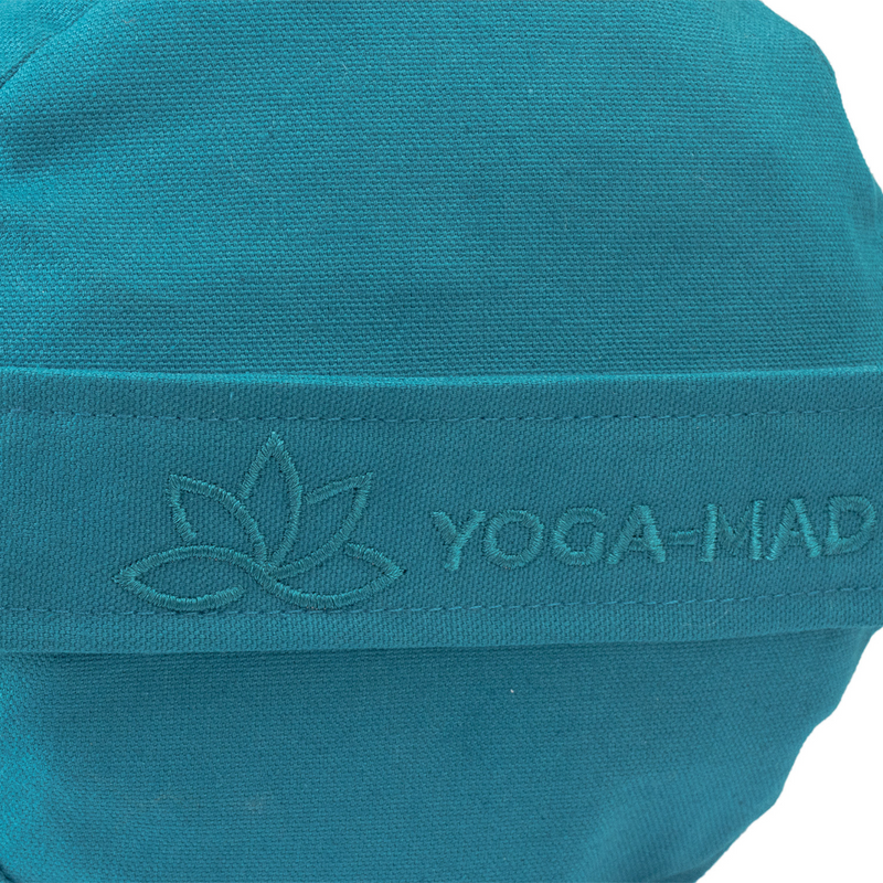 Yoga Bolster, teal-Joogabolsteri-YogaMad-Aminopörssi