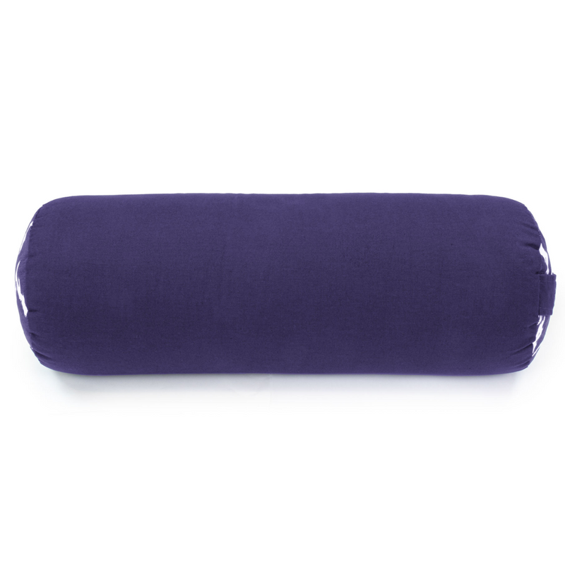 Yoga Bolster, Purple Zigzag-Joogabolsteri-YogaMad-Aminopörssi