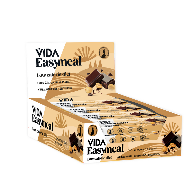 EasyMeal Ruokavalionkorvikepatukat (LCD), 12 kpl-Ateriankorvike-Vida-Choco Nuts-Aminopörssi