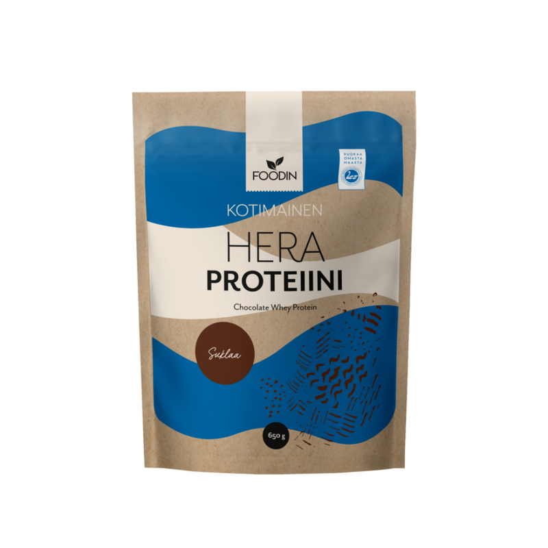 Heraproteiini kotimainen, 650 g-Herakonsentraatti-Foodin-Chocolate-Aminopörssi