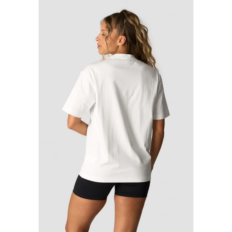 Everyday Cotton T-shirt White-Naisten lyhythihaiset ja topit-ICANIWILL-S-Aminopörssi