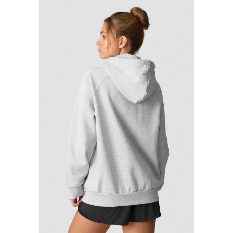 Everyday Zip Hoodie Wmn Gray-Naisten pitkähihaiset ja hupparit-ICANIWILL-S-Aminopörssi