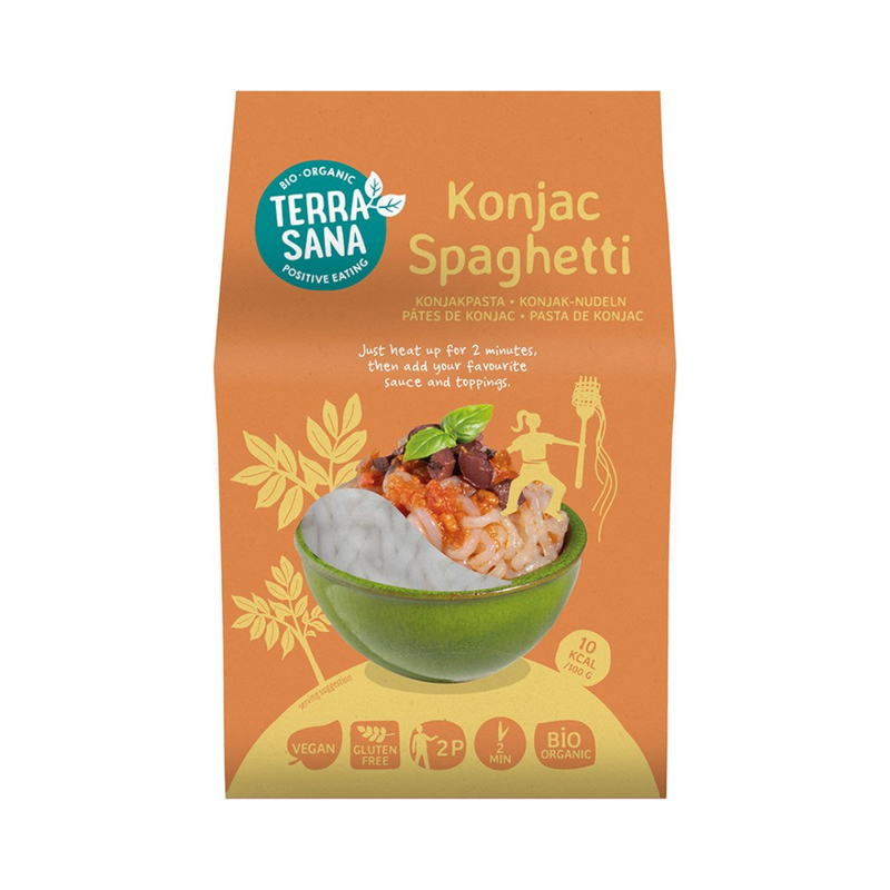 Konjak Spagetti 250 g-Pasta-TerraSana-Aminopörssi