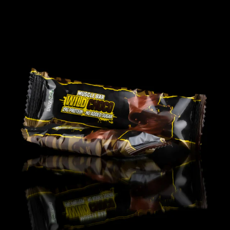 PTVLABS Muscle Bar proteiinipatukka-Proteiinipatukka-PTVLABS-Wild Choco-Aminopörssi