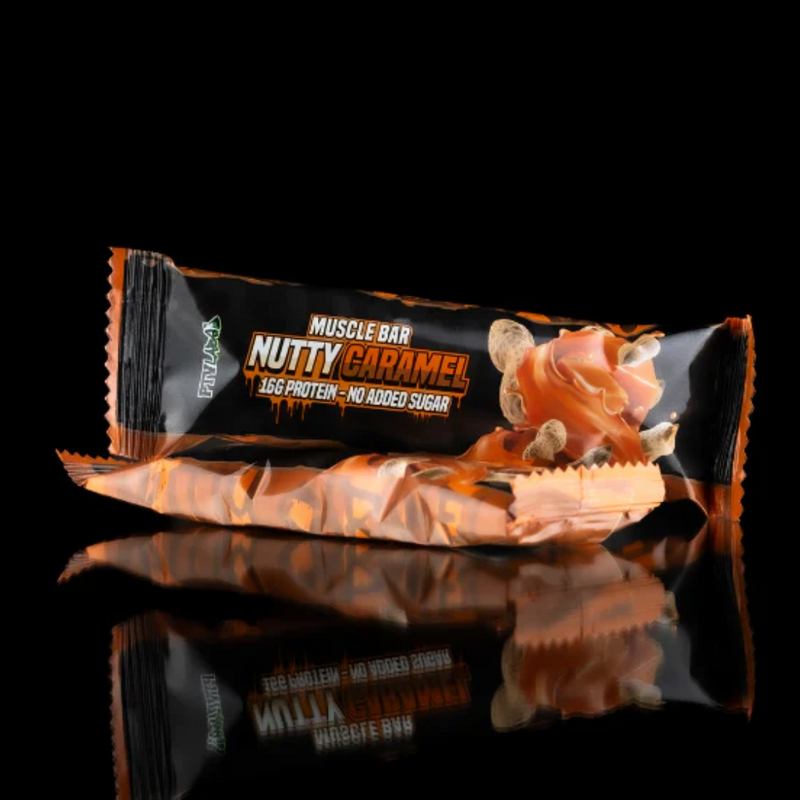 PTVLABS Muscle Bar proteiinipatukka-Proteiinipatukka-PTVLABS-Nutty Caramel-Aminopörssi