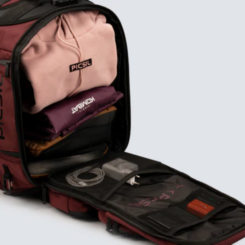 Tactical Backpack Maveric 40L 2nd Generation Burgundy-Treenireppu-Picsil-Aminopörssi