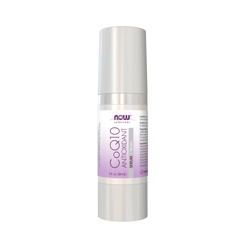 CoQ10 Antioxidant Serum, 30 ml-Kosteusvoide-NOW® Foods-Aminopörssi