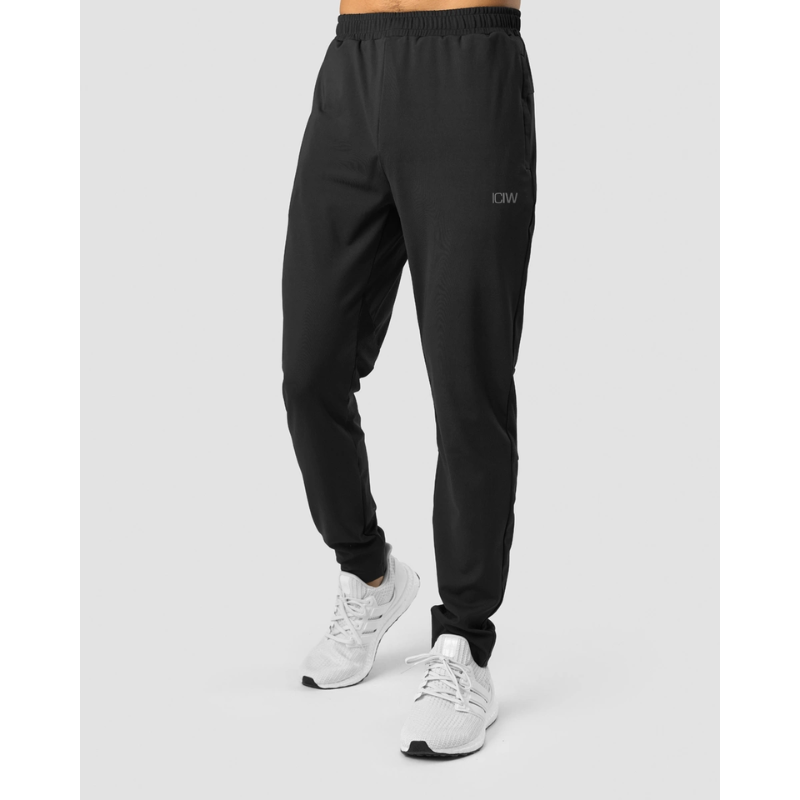 Stride Workout Pants Men Black-Miesten housut-ICANIWILL-S-Aminopörssi